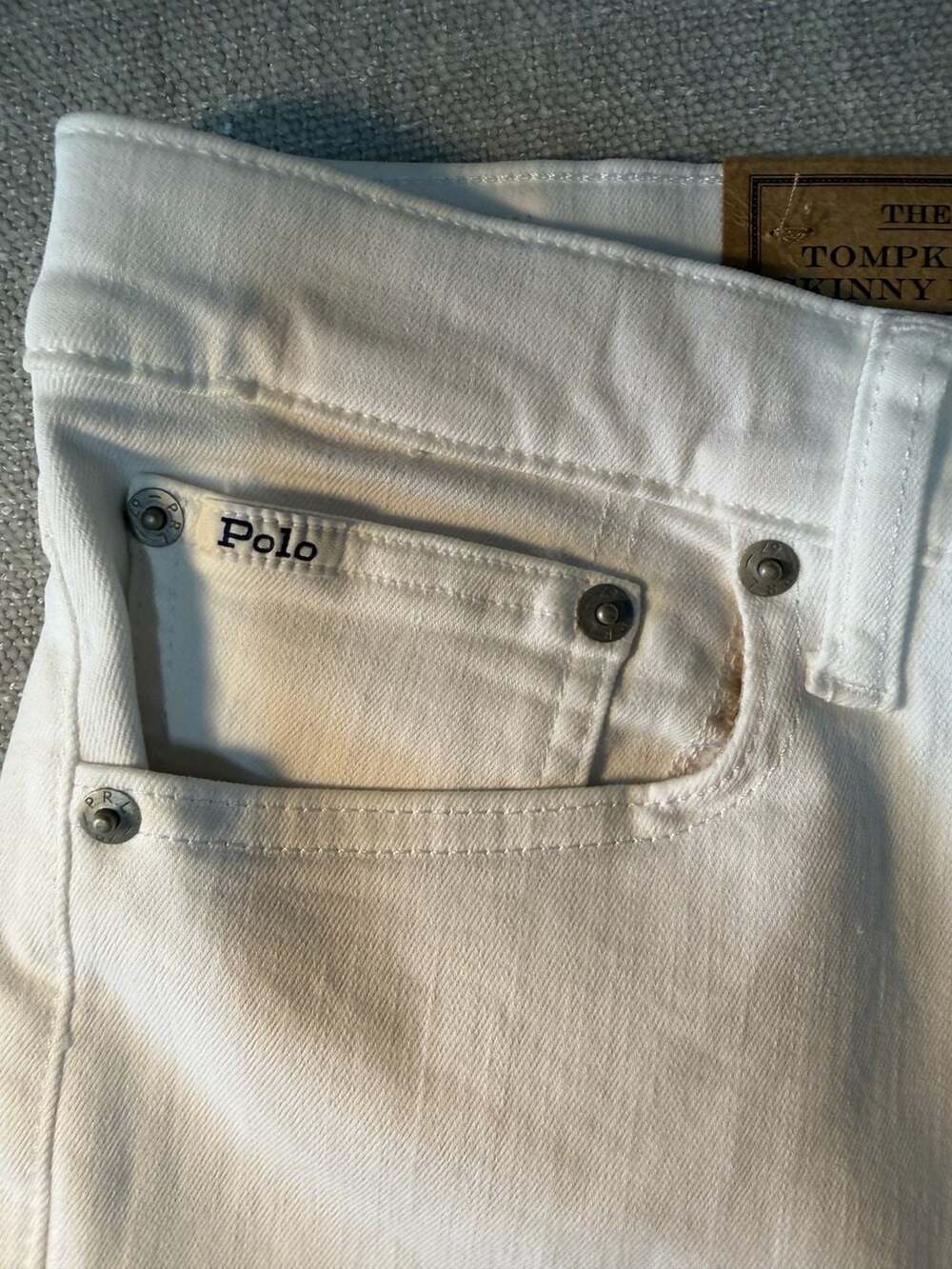 Polo Ralph Lauren The Tompkins Skinny High Rise Ankle Jeans - Picture 4 of 12